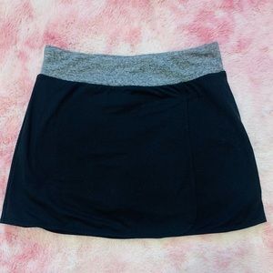 Soybu Black and Gray Women's Skirt